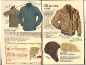 Banana Republic Catalog #30 Holiday 1986 Lodge Shirt, Army Air Corps Jacket, Lambskin Flight Helmet
