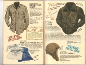 Banana Republic #25, Fall 1985 Expedition Shirt, Goatskin Flight Jacket, Army Air Forces Scarf