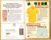 Banana Republic Catalog #35 Patrick McManus Cartoon, Costa Brava Shirt, Chambray Shorts