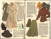 Banana Republic Catalog #30 Holiday 1986 Correspondent\'s Dress, Women\'s Fedora, Merikani Shirt, Six-Gore Skirt