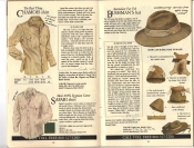 Banana Republic #20 Fall 1984 Chamois Shirt, Safari Shirt, Australian Fur Felt Bushman's Hat,