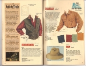 Banana Republic Catalog 37 Fall 1988 Herringbone Vest, Cellular Shirt, Rain Hat