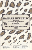 Banana Republic 1981 Gift Catalog by Patricia Ziegler Banana Republic 1981 Gift Catalog by Patricia Ziegler