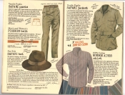 Banana Republic Catalog #30 Holiday 1986 Safari Pants, Pigskin Belt, Safari Hat, Safari Jacket, Buenos Aires Shirt