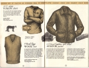 Banana Republic Catalog #15 Fall 1983 Yukon Shirt, Ragg Wool Vest, Open Cockpit Aviator Jacket