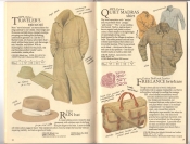 Banana Republic  Catalog #33 Fall 1987 Traveler's Raincoat, Safari Rai Hat, Quiet Madras Shirt, Freelance Briefcase