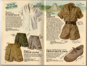 Banana Republic Summer 1987 No. 32  Yucatan Shirt, Women's Outback Shorts, Bush Jumpsuit, Foreign Legion Shoes