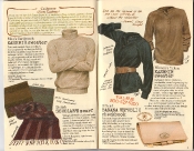 Banana Republic Holiday 1985, Kashmir Sweater, British Scholar's Scarf, Banana Republic Checkbook