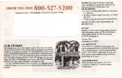 Banana Republic #21 Christmas Order Form store notice