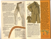 Banana Republic #25, Fall 1985 Moleskin Trousers, Genuine Australian Boomerang, Bushman's Raincoat