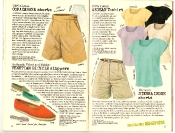 Banana Republic #27 Spring 1986 Copacabana Shorts, Venetian Bicycle Slippers, Aegean T-shirt, Sierra Leone Shorts