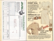 Banana Republic Summer 1985 Update #24 Mail Order, Weekend Dress, Leather D-Ring Belt, Women\'s Irish Linen Pullover