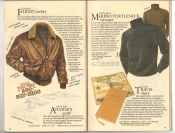 Banana Republic Catalog #34 Holiday 1987 Flight Jacket, Aviator's Scarf, Merino Wool Turtleneck, Travel Diary
