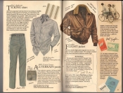Banana Republic  Catalog #33 Fall 1987 Ticking Shirt, All-Terrain Pants, Flight Jacket