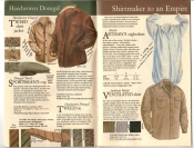 Banana Republic #20 Fall 1984 Donegal Tweed Jacket, Sportaman's Hat, Tweed Tie, Ventilated Shirt, Artisan's Nightshirt