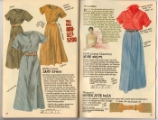 Banana Republic Summer 1987 No. 32 Lamu Dress, Work Skirt, Woven Jute Belt