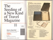 Banana Republic Catalog #34 Holiday 1987 Trips, Leather Travel Organizer
