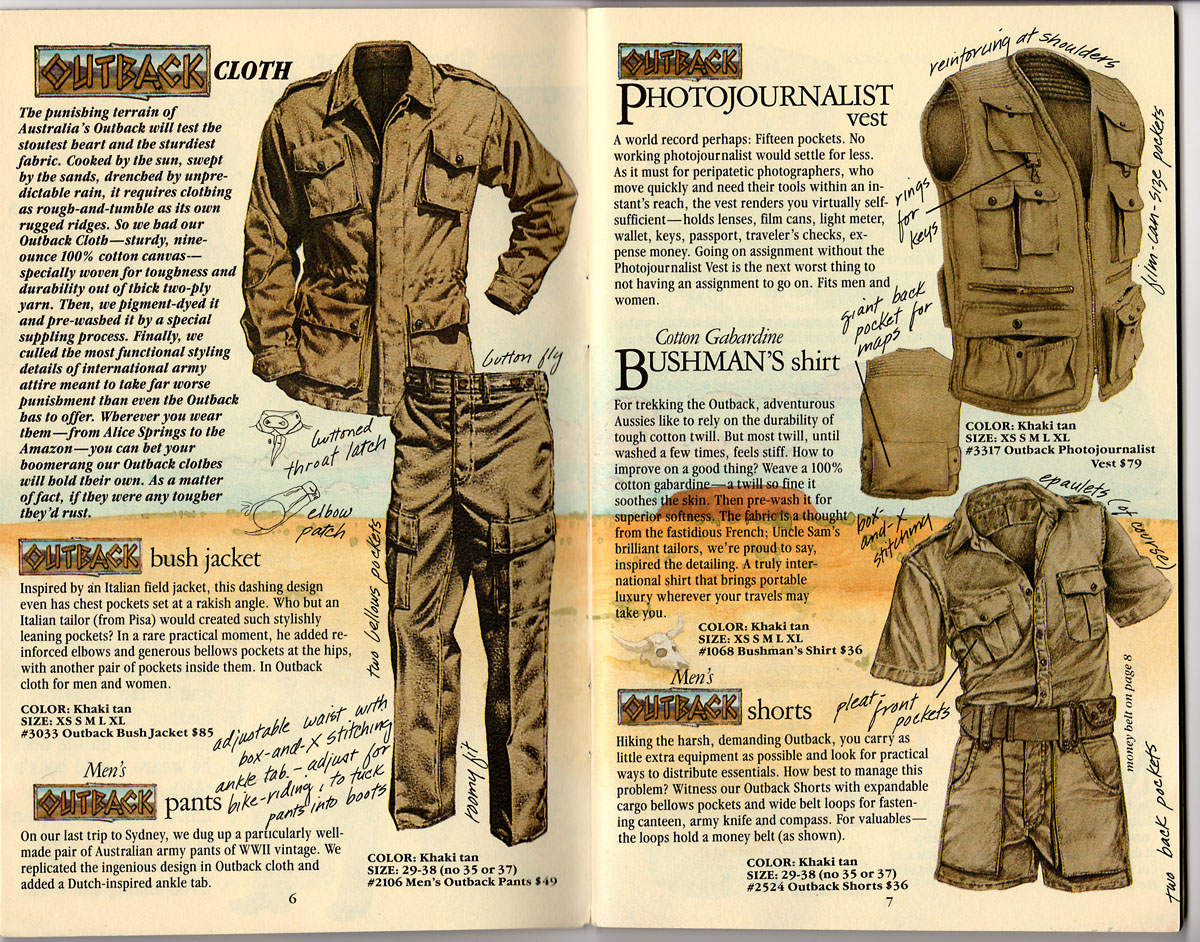 Banana Republic Catalog #22: Spring 1985