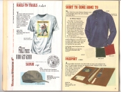 Banana Republic Catalog 37 Fall 1988 Rails To Trails Shirt, Safari Cap, Shirt To Come Home To, Passport Case