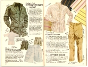 Banana Republic #27 Spring 1986 Correspondent's Jacket, Outback Shorts, Outback Shirt, Outback Pants