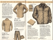 Banana Republic Catalog No. 16 Holiday 1983 Knit Turtleneck, Bush Shirt, Rain Pants, BritishArmy Handkerchief, Outback Jacket