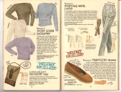 Banana Republic #25, Fall 1985 Women's Irish Linen Pullover, Document Bag, Women's Tropical Wool Pants, Traveling Shoes