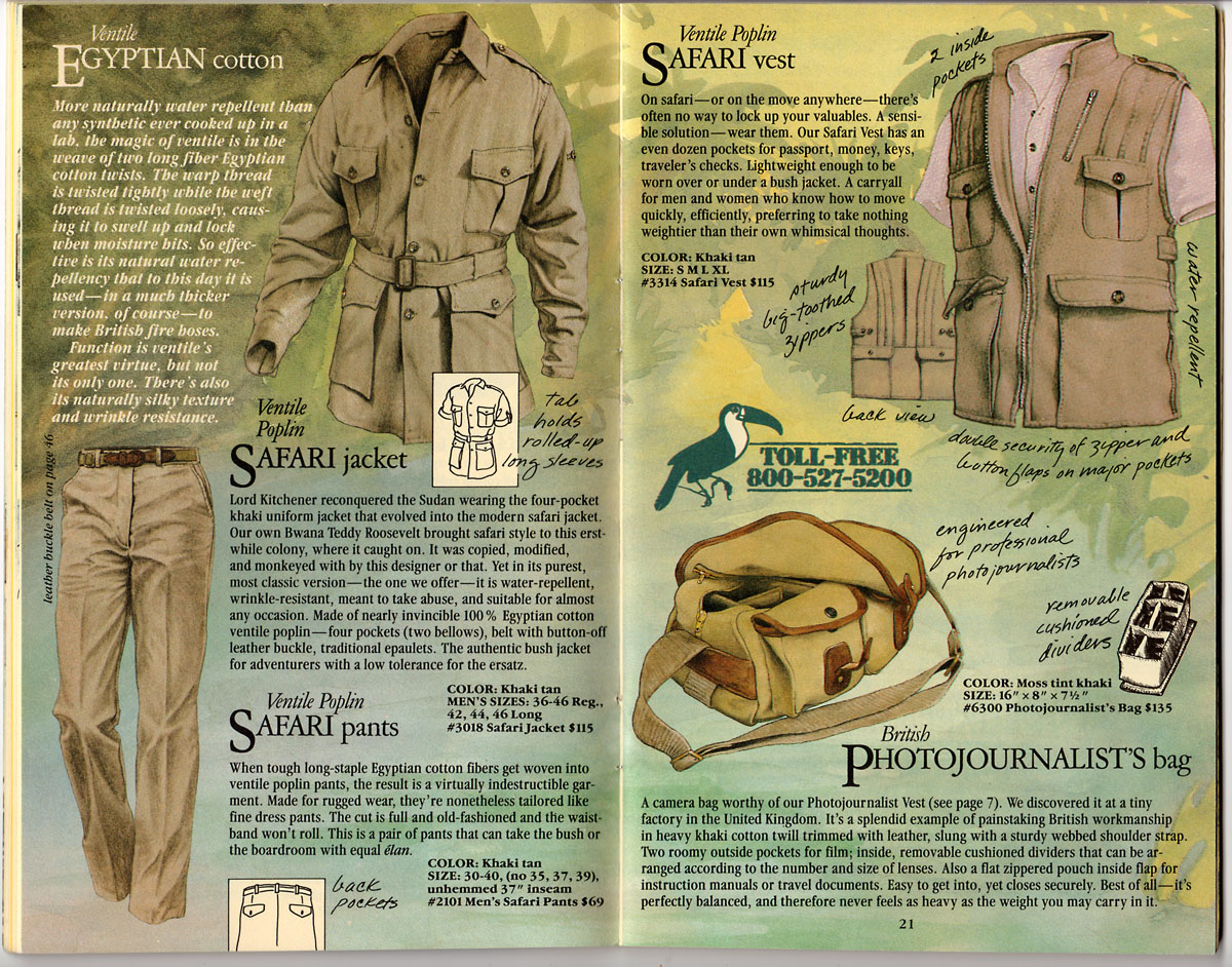 Banana Republic Catalog #22: Spring 1985