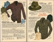 Banana Republic Holiday 1985, French Cafe Shirt, Safari Hat, Designer's Shirt