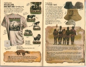 Banana Republic Summer 1986 No. 28 Old English Wildlife Engraving Shirts, Jungle Hat, Evelyn Waugh and Isak Dineson Travelogue