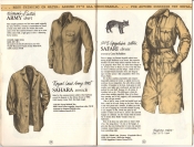 Banana Republic Catalog #15 Fall 1983 Women\'s Dutch Army Shirt, Sahara Smock, Safari Dress