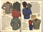 Banana Republic Catalog #30 Holiday 1986 Tartan Shirt, Roving Sweater, Roving Vest