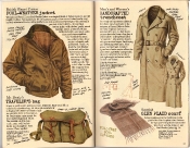 Banana Republic Holiday 1985, Foul-Weather Jacket, Mr. Brady's Traveler's Bag, Handcrafted Trenchcoat, Glen Plaid Scarf