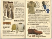 Banana Republic Summer 1985 Update #24 Khaki Trousers, Leather Braided Belt, Irish Linen sweater, No-Polo Shirt, Town and Bush Shoe