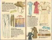 Banana Republic Summer 1985 Update #24, West African Hat, Drill Trousers, Bombay Dress, Regiment Belt