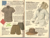Banana Republic Spring 1987 Expedition Shirt, Shorts, Hat, Correspondent's Jacket