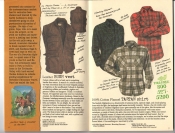 Banana Republic #26 Fall 1986 Leather Bush Vest, Tartan Shirt