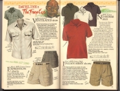 Banana Republic  Catalog #33 Fall 1987 Ventilated Shirt,  Expedition Shorts, No-Horse Shirt, Italian Army Shorts