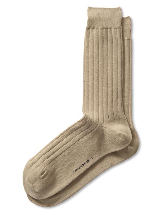 Luxe Rib Sock Banana Republic