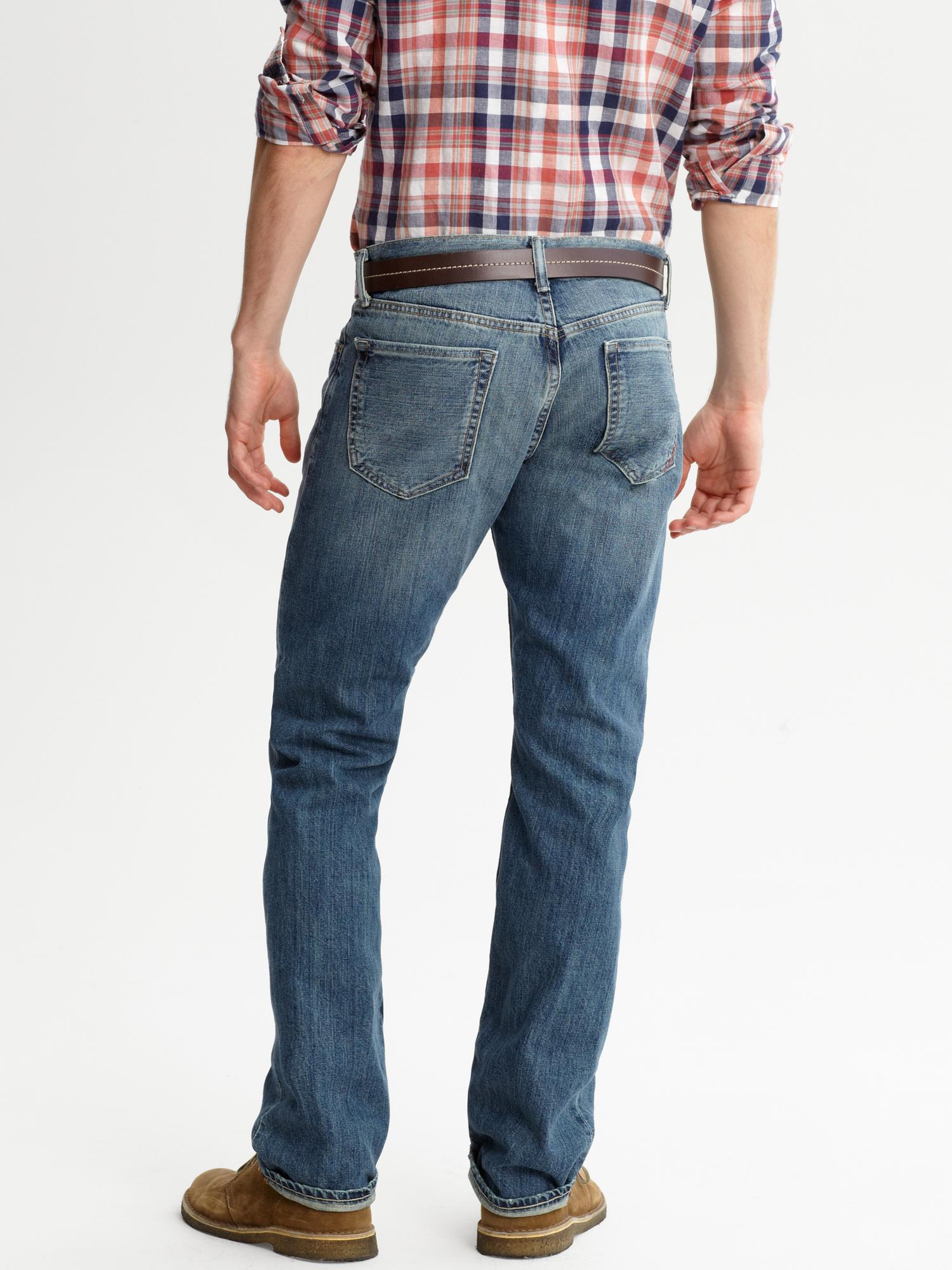 Banana republic slim shops straight jeans