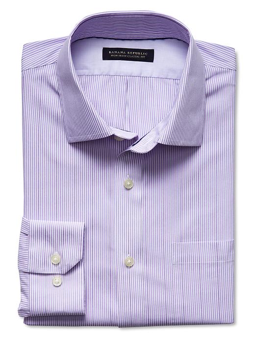 Banana Republic Men's outlet Polo- Purple Striped