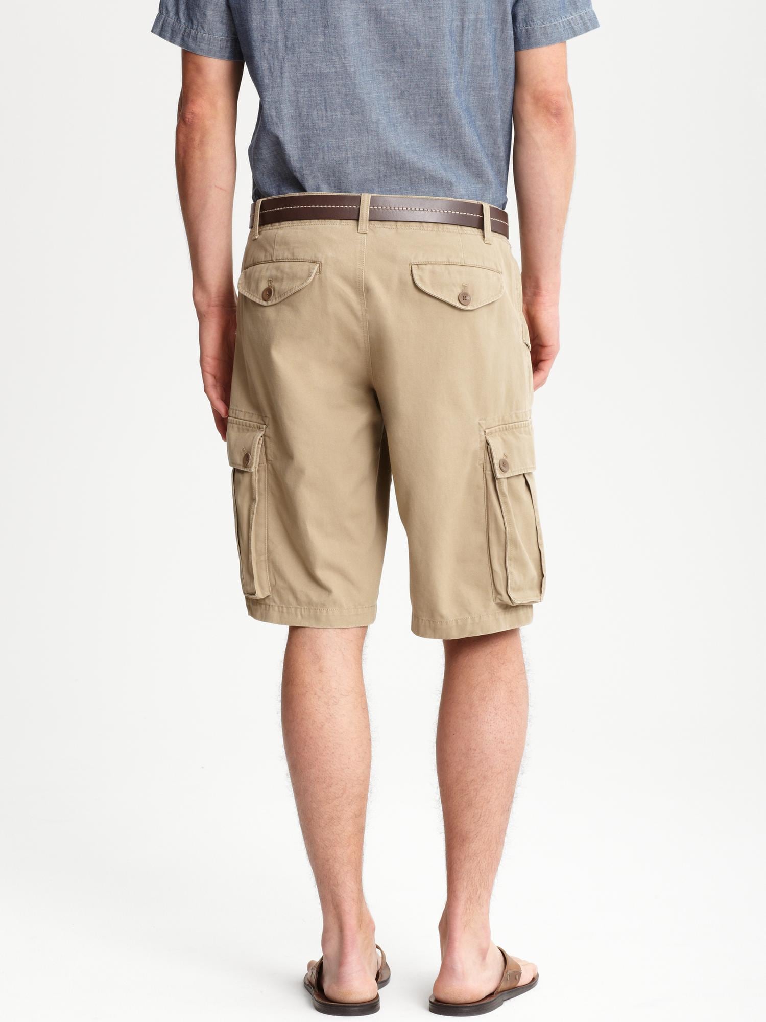 Banana republic mens cargo shorts on sale