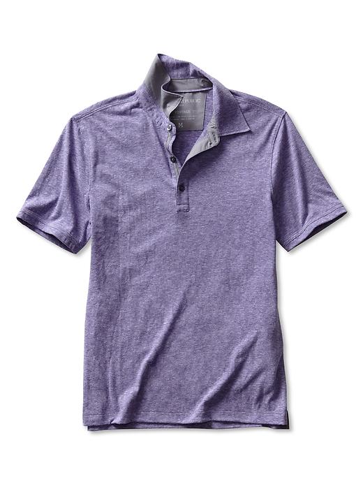 Vintage textured polo | Banana Republic