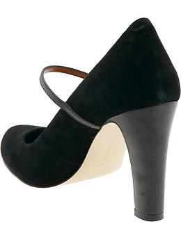 Gracie suede mary jane pump | Banana Republic
