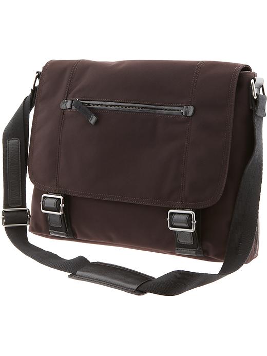 Nylon messenger bag | Banana Republic