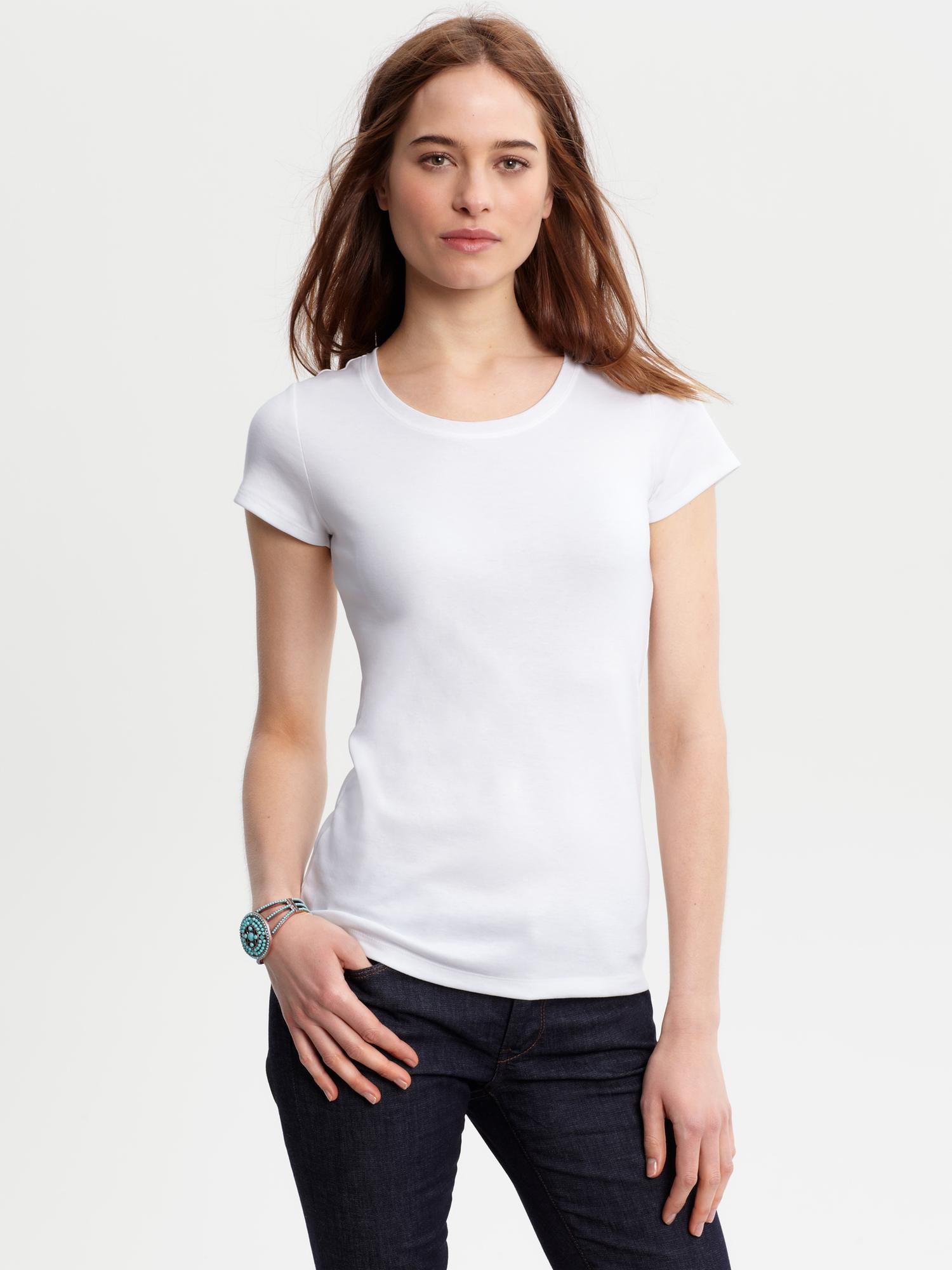 Timeless Crewneck Tee Banana Republic