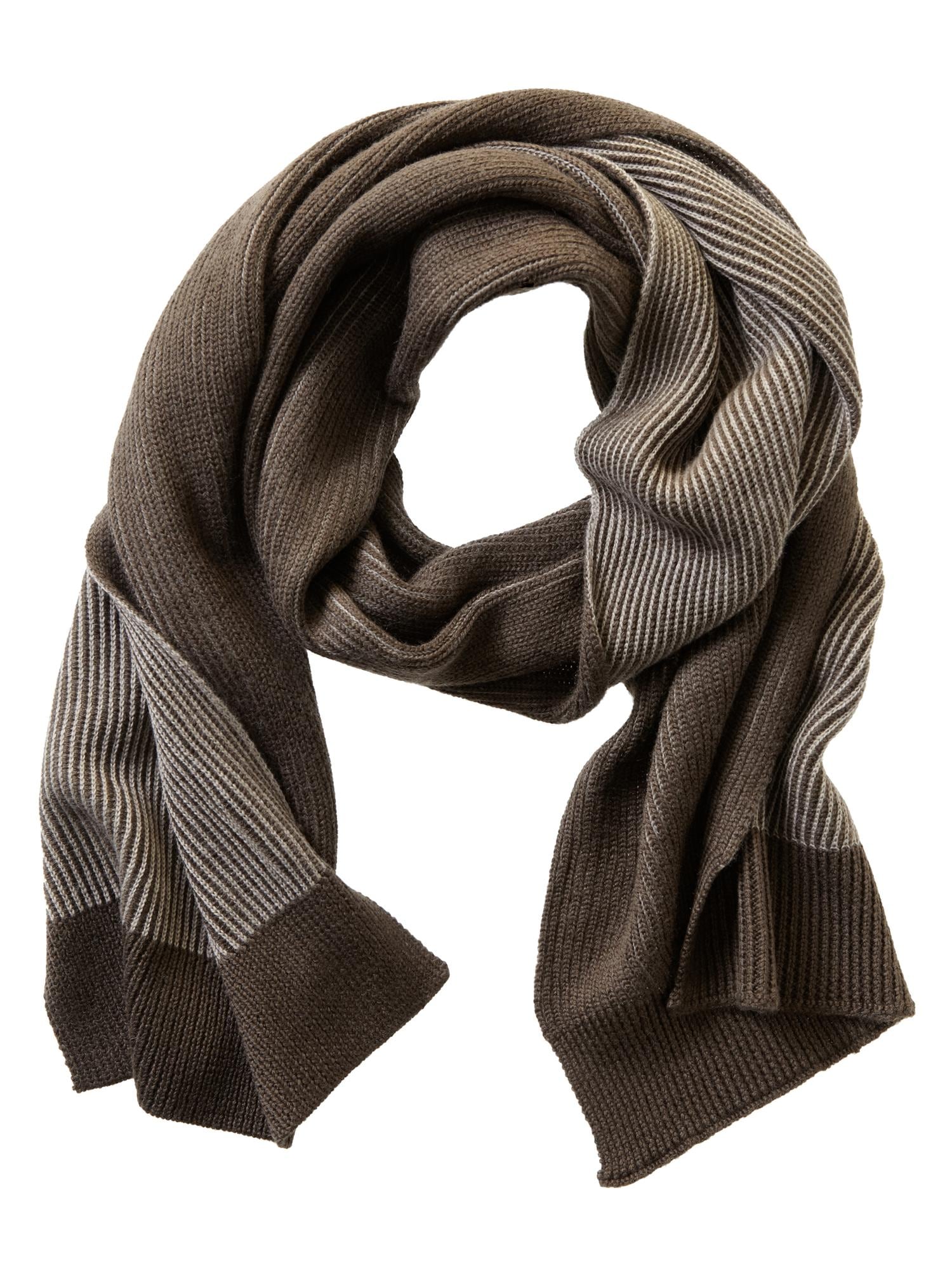 Plaited wool scarf | Banana Republic