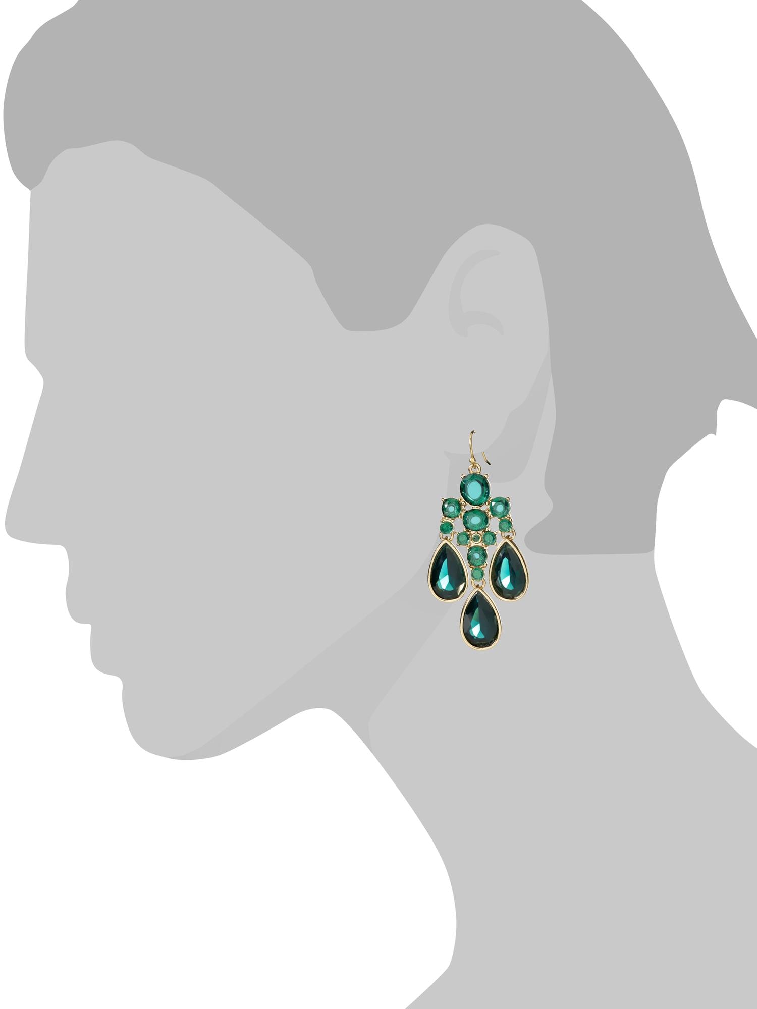 Sparkle chandelier earring