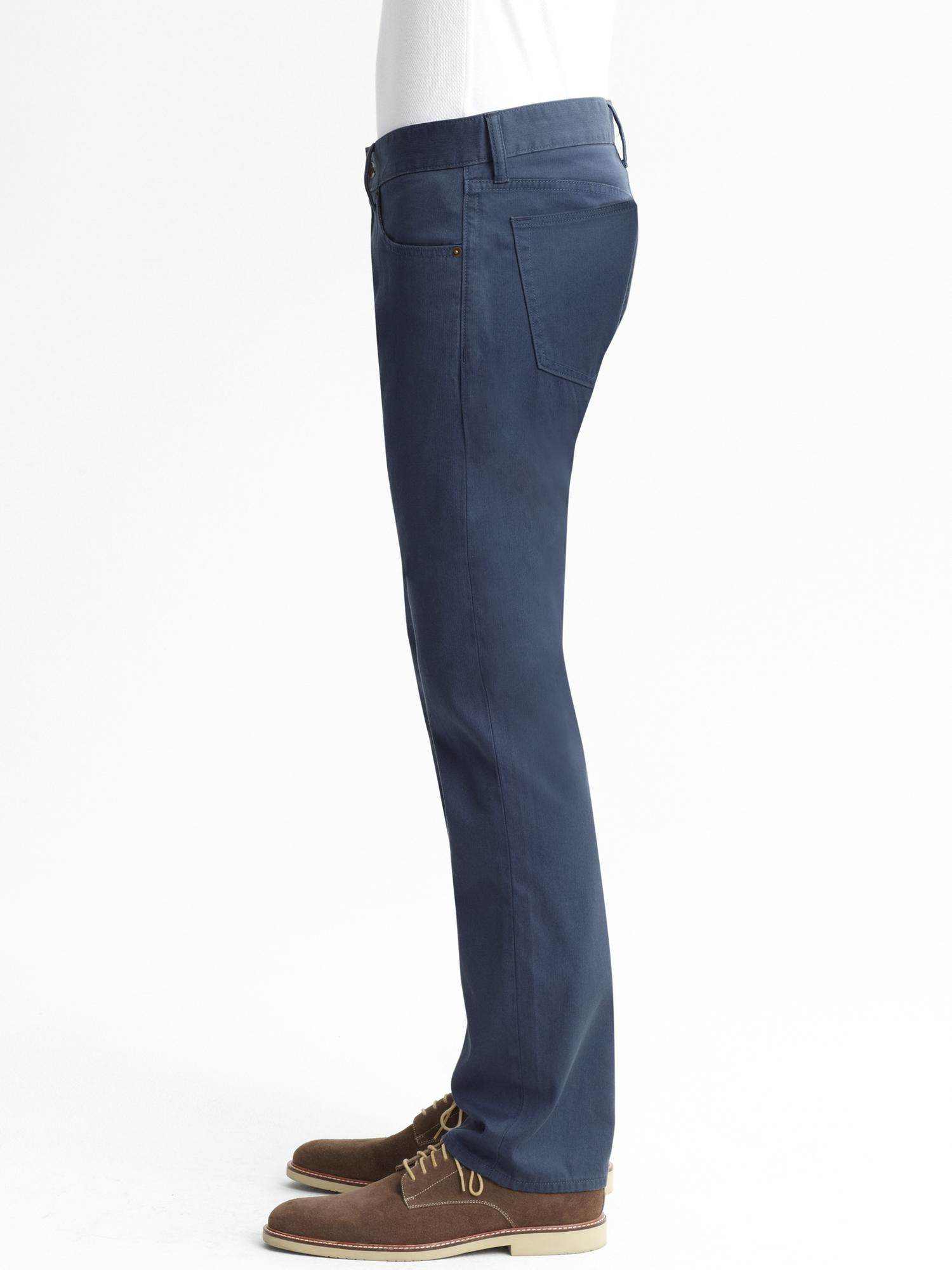 Vintage straight five-pocket pant
