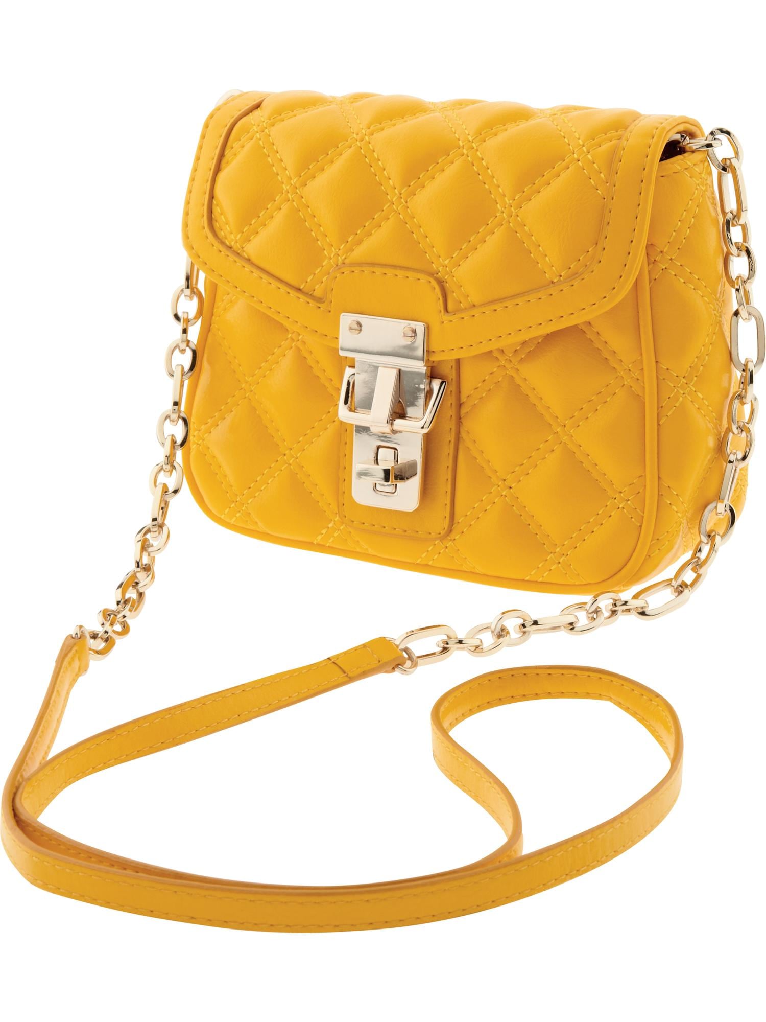 Quilted faux-leather cross-body | Banana Republic