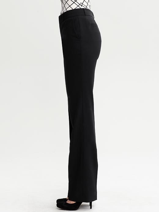 Martin fit black lightweight wool straight leg | Banana Republic